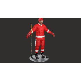 Hockey Player 4 PBR 3D
